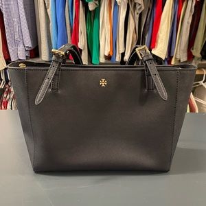 Tory Burch navy shoulder bag